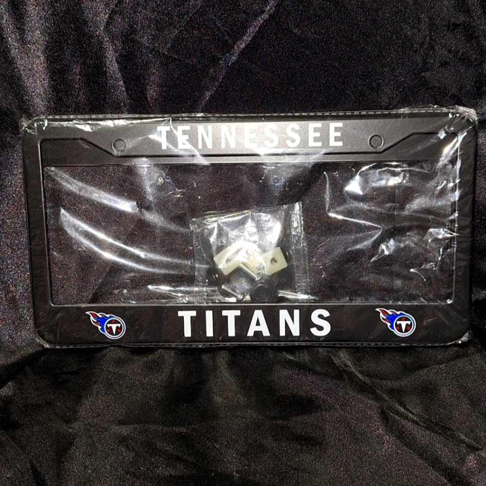 New Tennessee Titans Liscense Plate Cover~NFL~Football